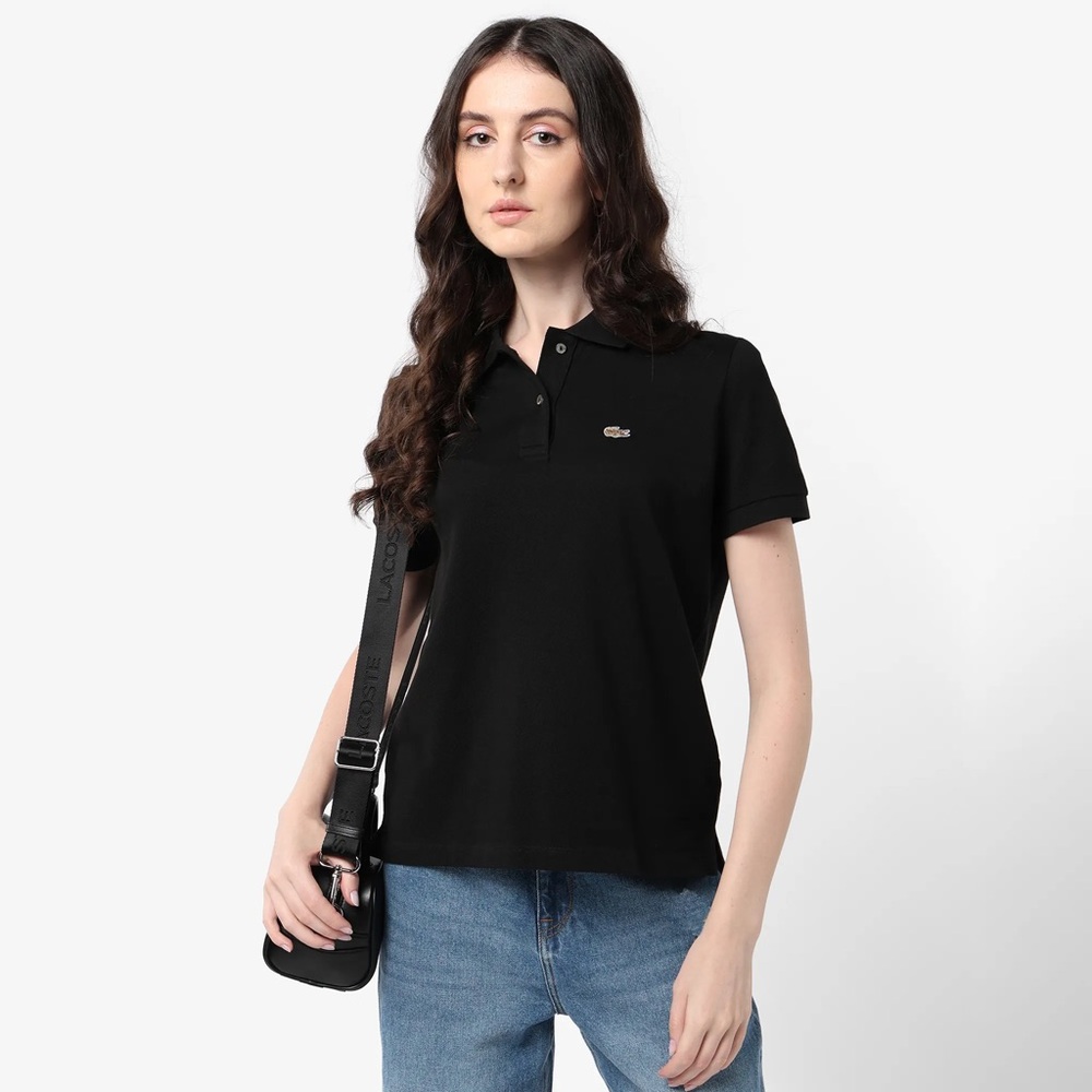 Women’s Lacoste polo top